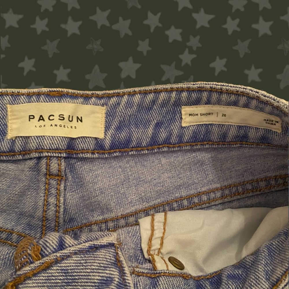 PACSUN HIGH RISE MOM SHORTS - Picture 4 of 4